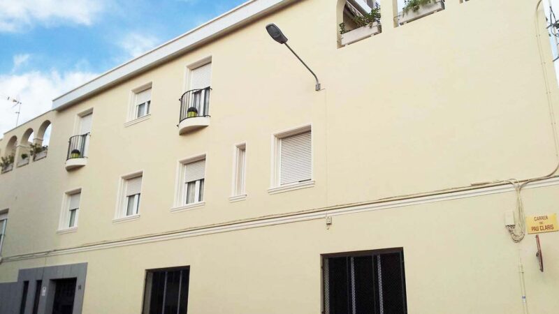 Rehabilitación de fachada de casa antigua
